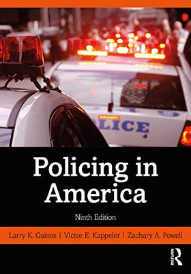 Policing in America - 9781138289031