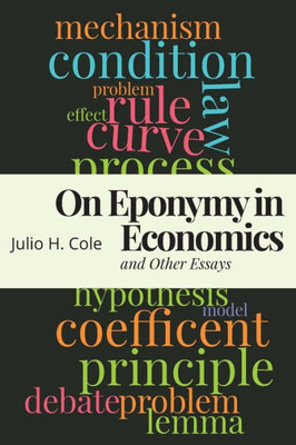 On Eponymy In Economics And Other Essays