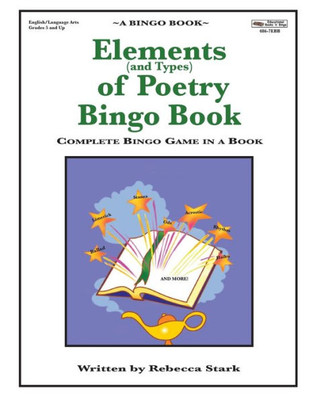Elements Of Poetry Bingo Book