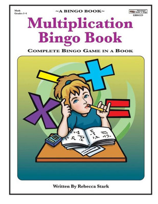 Multiplication Bingo Book: Complete Bingo Game In A Book (Bingo Bopoks)
