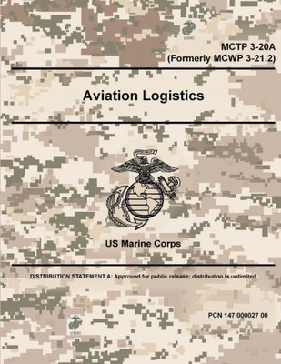 Aviation Logistics - Mctp 3-20A (Formerly Mcwp 3-21.2)