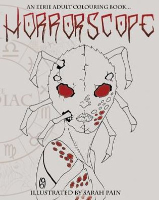 Horrorscope: An Eerie Adult Colouring Book (Clan Destine Colouring Adventures)