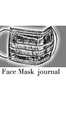 Face Mask themed Blank Journal sir Michael designer - Hardcover