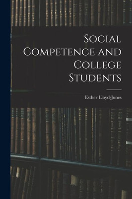 Social Competence And College Students