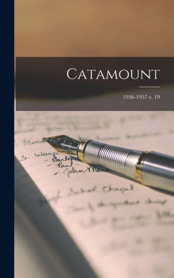 Catamount; 1956-1957 V. 19