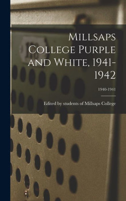 Millsaps College Purple And White, 1941-1942; 1940-1941
