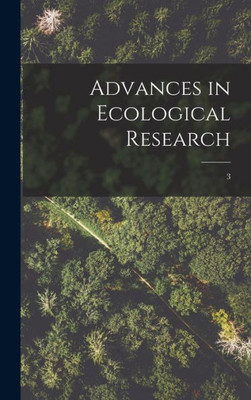 Advances In Ecological Research; 3