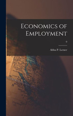 Economics Of Employment; 0