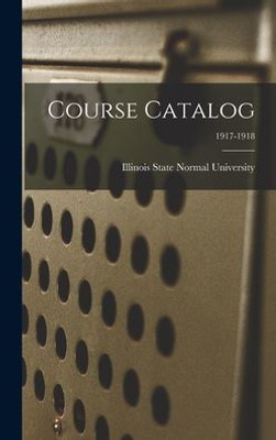 Course Catalog; 1917-1918