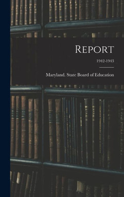 Report; 1942-1943