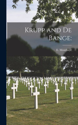 Krupp And De Bange