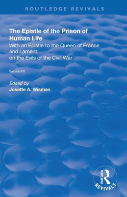The Epistle Of The Prison Of Human Life (Routledge Revivals)