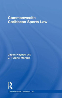 Commonwealth Caribbean Sports Law (Commonwealth Caribbean Law)