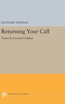 Returning Your Call: Poems (Princeton Series Of Contemporary Poets, 96)