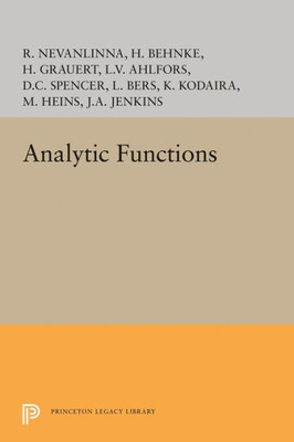Analytic Functions (Princeton Legacy Library, 2107)