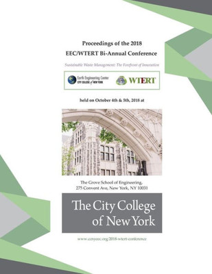 Proceedings Of The 2018 Eec/Wtert Bi-Annual Conference