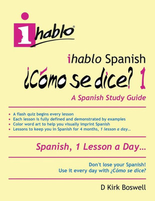 Ihablo Spanish ?C?Mo Se Dice? 1