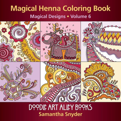 Magical Henna Coloring Book: Magical Designs (Doodle Art Alley Books)