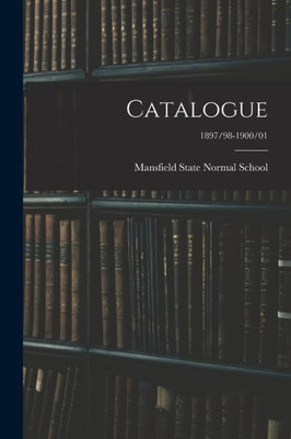 Catalogue; 1897/98-1900/01