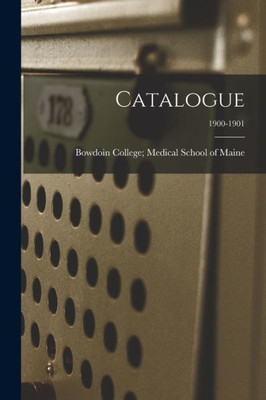 Catalogue; 1900-1901