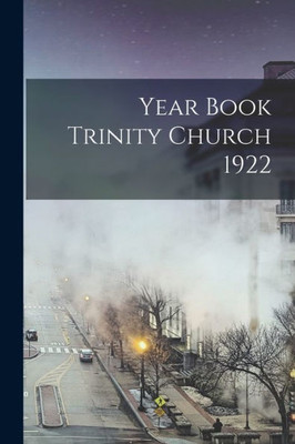 Year Book Trinity Church 1922