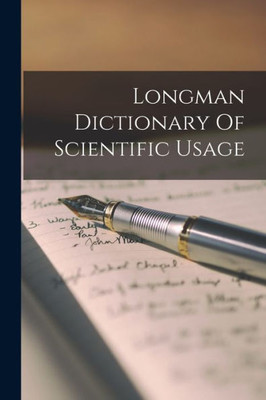 Longman Dictionary Of Scientific Usage