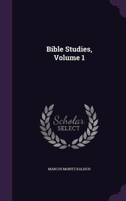 Bible Studies, Volume 1