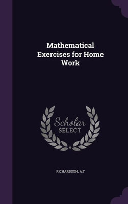 Mathematical Exercises for Home Work