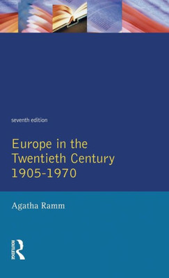 Grant and Temperley's Europe in the Twentieth Century 1905-1970