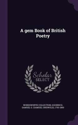 A gem Book of British Poetry