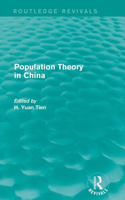 Population Theory in China (Routledge Revivals)