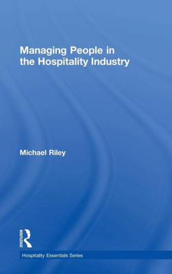 Managing People in the Hospitality Industry (Hospitality Essentials Series)