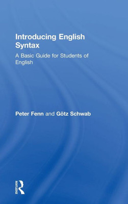 Introducing English Syntax: A Basic Guide for Students of English