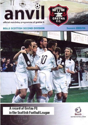 Anvil - A record of Gretna Fc in the Scottish Football League