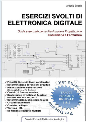 Esercizi svolti di elettronica digitale (Italian Edition)