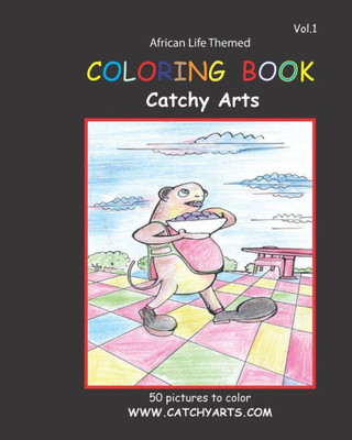 AFRICAN THEMED coloring book