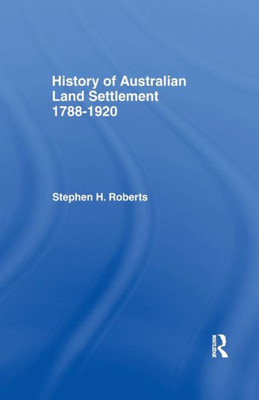 History of Australian Land Settlement