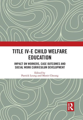 Title IV-E Child Welfare Education