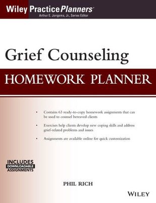 Grief Counseling Homework Planner (PracticePlanners)