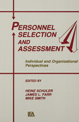 Personnel Selection and Assessment: Individual and Organizational Perspectives (Applied Psychology Series)