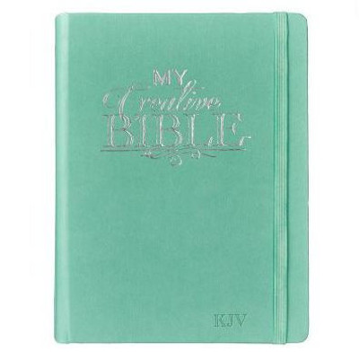 Kjv Holy Bible, My Creative Bible, Teal Faux Leather Hardcover W/Ribbon Marker, King James Version
