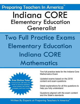 Indiana Core Elementary Education Generalist: Mathematics Subtest 061