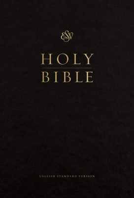 Esv Pew And Worship Bible, Large Print (Black)