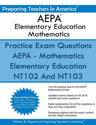 Aepa Elementary Education Mathematics: Arizona Educator Proficiency Assessment