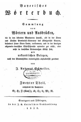Bayerisches Wörterbuch (German Edition)