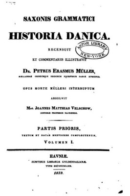 Historia Danica - Vol. I (Latin Edition)