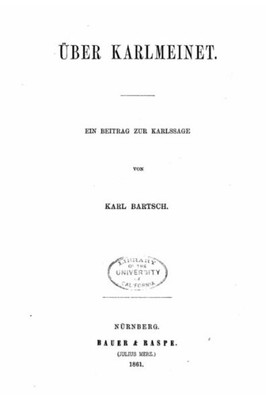 Über Karlmeinet (German Edition)