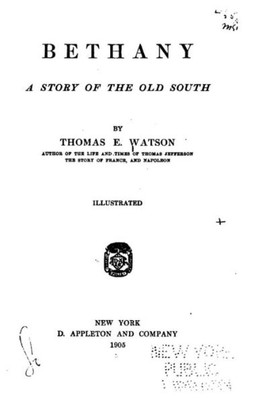 Bethany, A Story Of The Old South