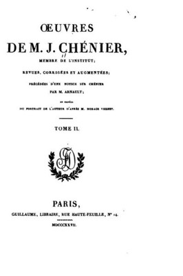 Oeuvres De M. J. ChEnier - Tome Ii (French Edition)