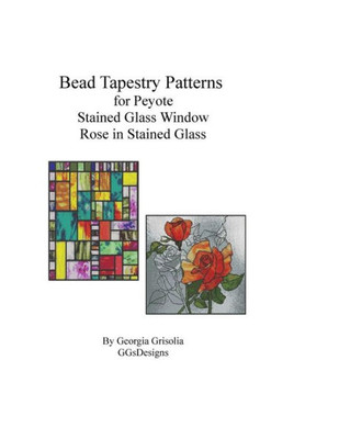 Bead Tapestry Patterns For Peyote Stained Glass Window Rose In Stained Glass